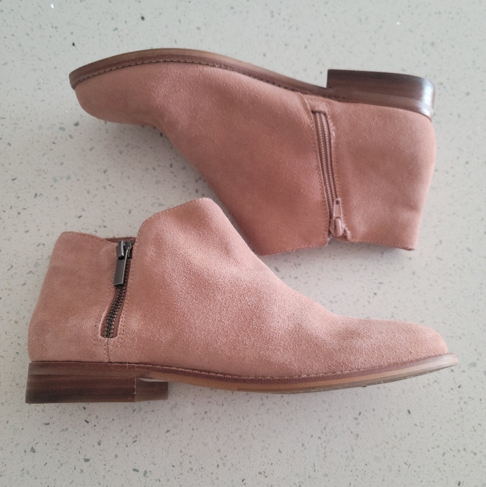 Sole Society Pink Booties